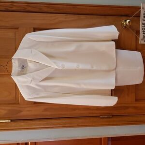 Elegant Cream Women's Pants Suit